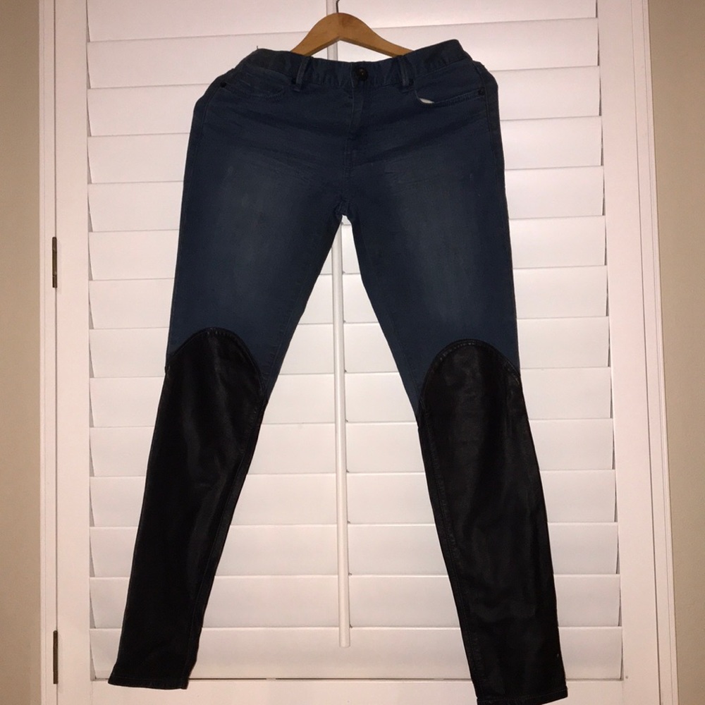 Bcbc generation, Jean/ leather pants